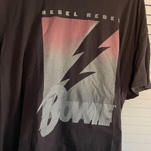 Torrid Bowie Rebel Graphic Tee - Black and Pink